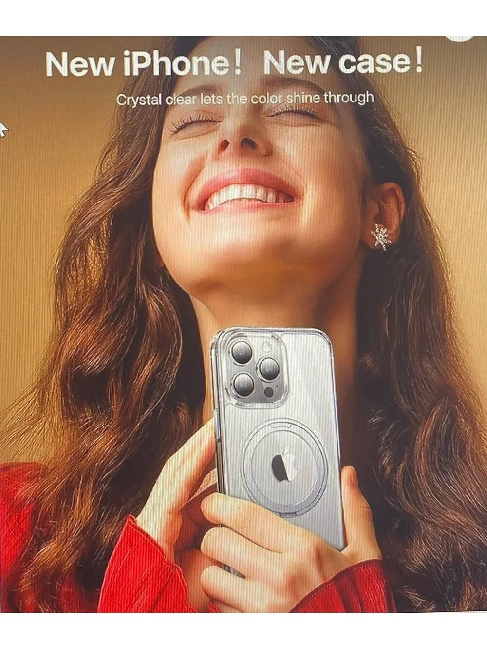 Andobil Case for iPhone 15 Pro Max Clear